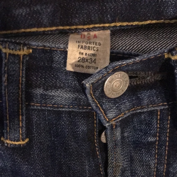 mens RRL distressed jeans 28/34 - Picture 7 of 10